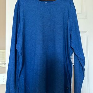 REI NWT Men's XXL Blue Long Sleeve Shirt